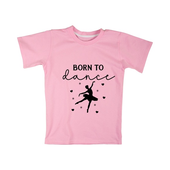 Other - Pink 'Born to Dance' T-Shirt